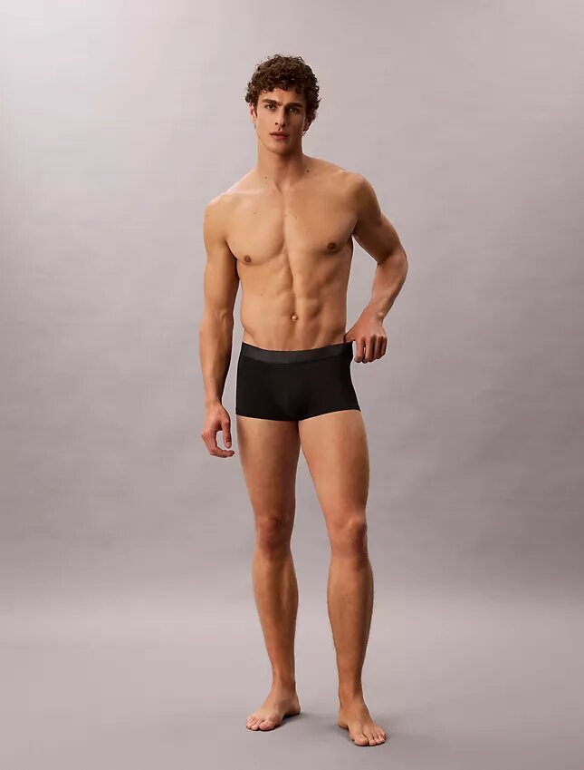 CK Black Set de 3 Low Rise Trunk CK Black Set de 3 Low Rise Trunk