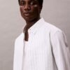 Cămașă clasică cu nasturi, din bumbac Oxford cu dungi Cămașă clasică cu nasturi, din bumbac Oxford cu dungi
