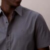 Cămașă clasică cu nasturi Seersucker