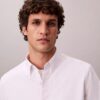 Cămașă clasică din bumbac Cotton Stretch cu dungi, tip Oxford, cu nasturi