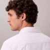 Cămașă clasică din bumbac Cotton Stretch cu dungi, tip Oxford, cu nasturi