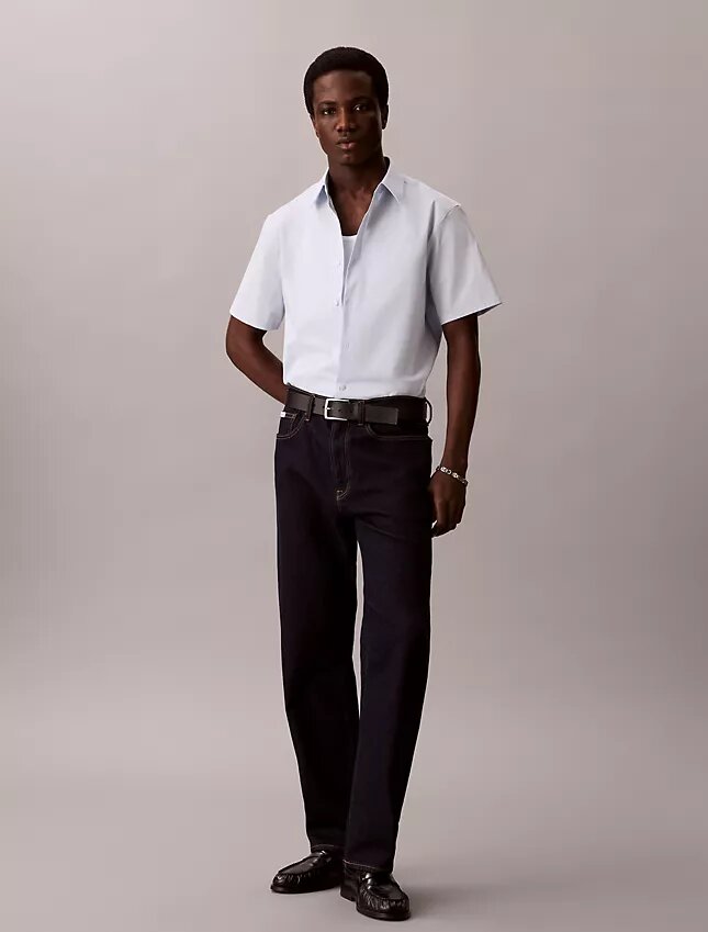 Cămașă clasică din bumbac Cotton Stretch cu nasturi Cămașă clasică din bumbac Cotton Stretch cu nasturi