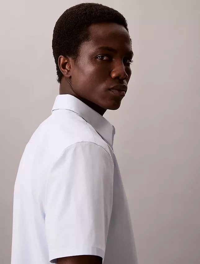 Cămașă clasică din bumbac Cotton Stretch cu nasturi Cămașă clasică din bumbac Cotton Stretch cu nasturi