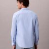 Cămașă clasică din poplin spălat, cu nasturi Cămașă clasică din poplin spălat, cu nasturi