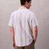Cămașă clasică elastică cu dungi vopsite în fir Cămașă clasică elastică cu dungi vopsite în fir