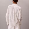 Cămașă cu nasturi și broderie englezească