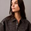 Cămașă cu nasturi și imprimeu Denim