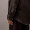 Cămașă cu nasturi și imprimeu Denim