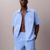 Cămașă de dormit clasică din poplin de bumbac Cămașă de dormit clasică din poplin de bumbac