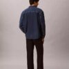 Cămașă din denim cu monogramă integrală, stil anii ’90 Cămașă din denim cu monogramă integrală, stil anii ’90