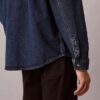 Cămașă din denim cu monogramă integrală, stil anii ’90 Cămașă din denim cu monogramă integrală, stil anii ’90