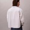 Cămașă din poplin de bumbac, cu croi drept și nasturi Cămașă din poplin de bumbac, cu croi drept și nasturi