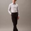 Cămașă elegantă, slim fit, din bumbac elastic, cu nasturi Cămașă elegantă, slim fit, din bumbac elastic, cu nasturi