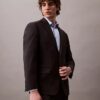 Cămașă elegantă, slim fit, din bumbac elastic, cu nasturi Cămașă elegantă, slim fit, din bumbac elastic, cu nasturi