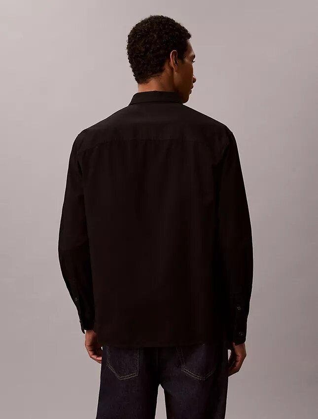 Cămașă lejeră din twill spălată Cămașă lejeră din twill spălată