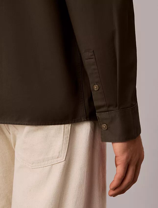 Cămașă lejeră din twill spălată Cămașă lejeră din twill spălată