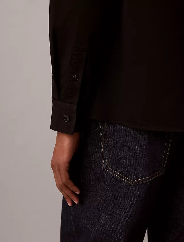 Cămașă lejeră din twill spălată Cămașă lejeră din twill spălată