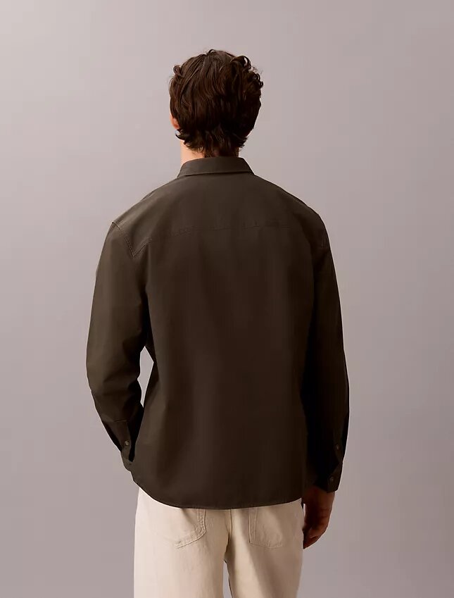 Cămașă lejeră din twill spălată Cămașă lejeră din twill spălată