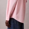 Cămașă oversized din poplin de bumbac cu nasturi Cămașă oversized din poplin de bumbac cu nasturi