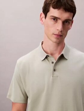 Cămașă polo clasică din bumbac Supima