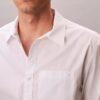 Cămașă relaxată cu nasturi din poplin spălat Cămașă relaxată cu nasturi din poplin spălat