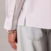 Cămașă relaxată cu nasturi din poplin spălat Cămașă relaxată cu nasturi din poplin spălat