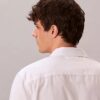 Cămașă relaxată cu nasturi din poplin spălat Cămașă relaxată cu nasturi din poplin spălat