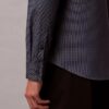 Cămașă slim cu nasturi, cu imprimeu jacquard geometric Cămașă slim cu nasturi, cu imprimeu jacquard geometric