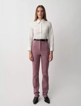 Cămașă slim cu nasturi Daisy