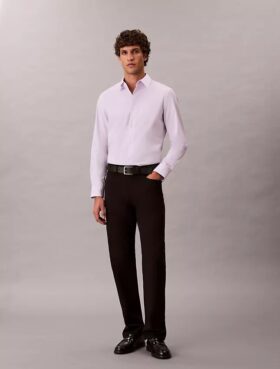 Cămașă slim din bumbac elastic Supima Cotton Stretch