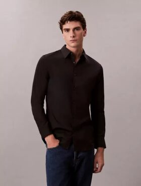 Cămașă slim din bumbac elastic Supima Cotton Stretch