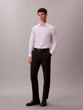 Cămașă slim din bumbac elastic Supima Cotton Stretch