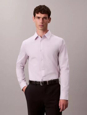 Cămașă slim din bumbac elastic Supima Cotton Stretch