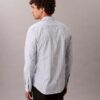 Cămașă slim din Cotton Stretch cu carouri și nasturi