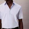 Cămașă slim din Cotton Stretch cu nasturi