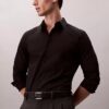 Cămașă slim din poplin Cotton Stretch de bumbac, cu nasturi Cămașă slim din poplin Cotton Stretch de bumbac, cu nasturi