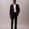 Cămașă slim fit cu nasturi, culoare oțel