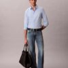 Cămașă slim stretch cu nasturi