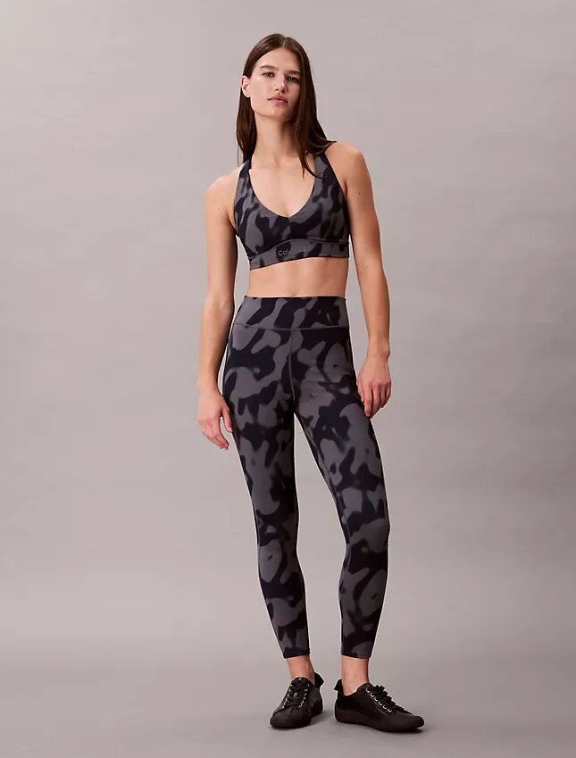 Colanți 7/8 cu imprimeu abstract Soft Sport Colanți 7/8 cu imprimeu abstract Soft Sport