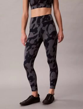 Colanți 7/8 cu imprimeu abstract Soft Sport
