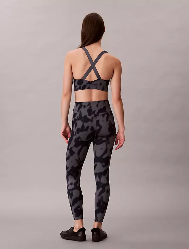 Colanți 7/8 cu imprimeu abstract Soft Sport Colanți 7/8 cu imprimeu abstract Soft Sport