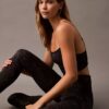 Colanți Ck Sport fără cusături, cu imprimeu