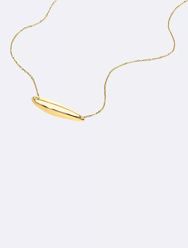 Colier cu contur sculptural Colier cu contur sculptural