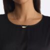 Colier cu contur sculptural Colier cu contur sculptural
