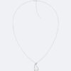 Colier minimalist cu forme organice