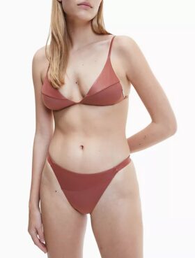 Core Essentials Slip de bikini cu părți inferioare înaltă