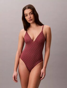 Costum de baie modern cu logo