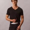 Cotton Classics Pachet de 5 tricouri cu guler în V și croială clasică Cotton Classics Pachet de 5 tricouri cu guler în V și croială clasică