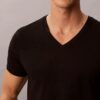Cotton Classics Pachet de 5 tricouri cu guler în V și croială clasică Cotton Classics Pachet de 5 tricouri cu guler în V și croială clasică