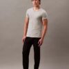 Cotton Classics Set de 3 tricouri cu guler în V și croială clasică Cotton Classics Set de 3 tricouri cu guler în V și croială clasică